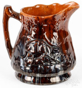 JOHN BELL REDWARE PITCHER<br>J