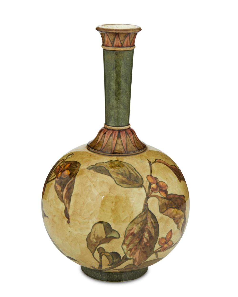JOHN BENNETT, (1840-1907), VASE