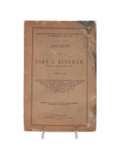 JOHN BINGHAM, LINCOLN ASSASSIN