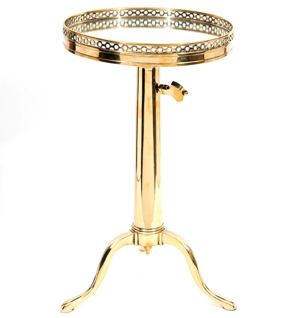 JOHN BOONE BRASS OCCASIONAL