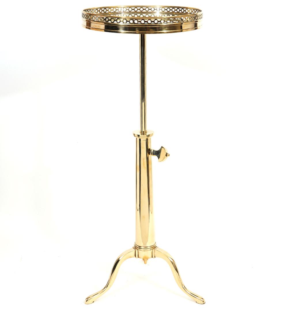 JOHN BOONE BRASS OCCASIONAL