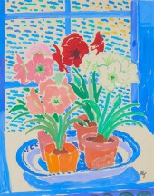 JOHN BOTZ, (1925-2003), FLORAL