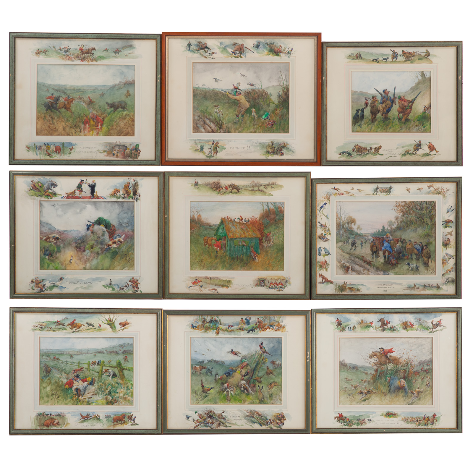 JOHN BROWN. 9 COMICAL FOX AND