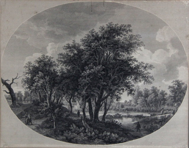 John Brown after Hobbema Woodland