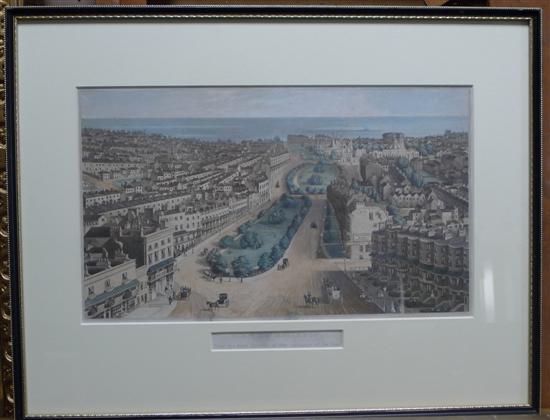 John Bruce 1839 coloured aquatint