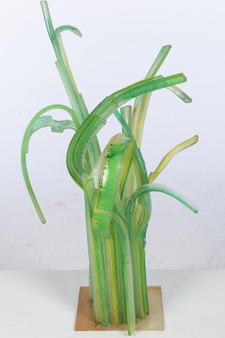 JOHN BUCCI, GREEN PLEXIGLASS