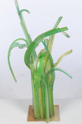 JOHN BUCCI, GREEN PLEXIGLASS S