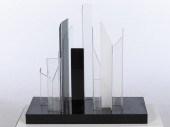 JOHN BUCCI, SPIKED PLEXIGLASS