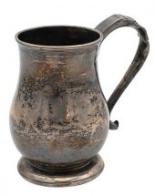 JOHN BURT SILVER CAN/MUG, HAVI