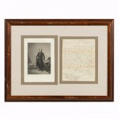 JOHN C. CALHOUN SIGNED LETTER