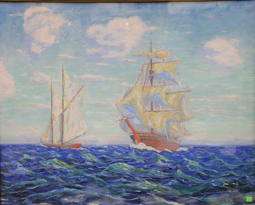 JOHN C. PIERSON (20TH C.), OIL ON