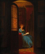 JOHN CARLIN  (american 1813-18