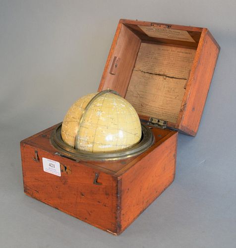 JOHN CARY TRAVEL CELESTIAL GLOBE IN