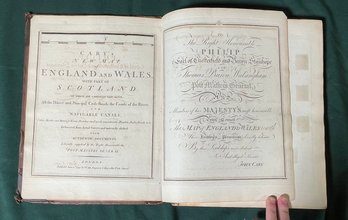 John Cary's 1794 New map of England