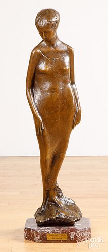 JOHN CAVANAUGH, BRONZE STANDING