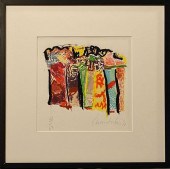 JOHN CHAMBERLAIN SILKSCREENJoh