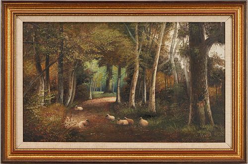 JOHN CHARLES MORRIS O/C PAINTING,