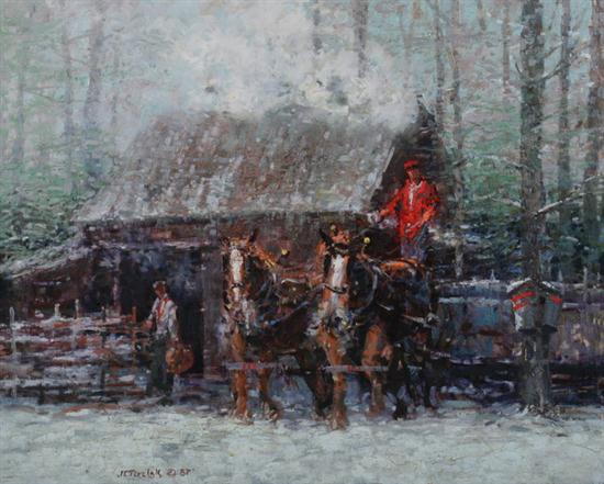 JOHN CHARLES TERELAK (American b.