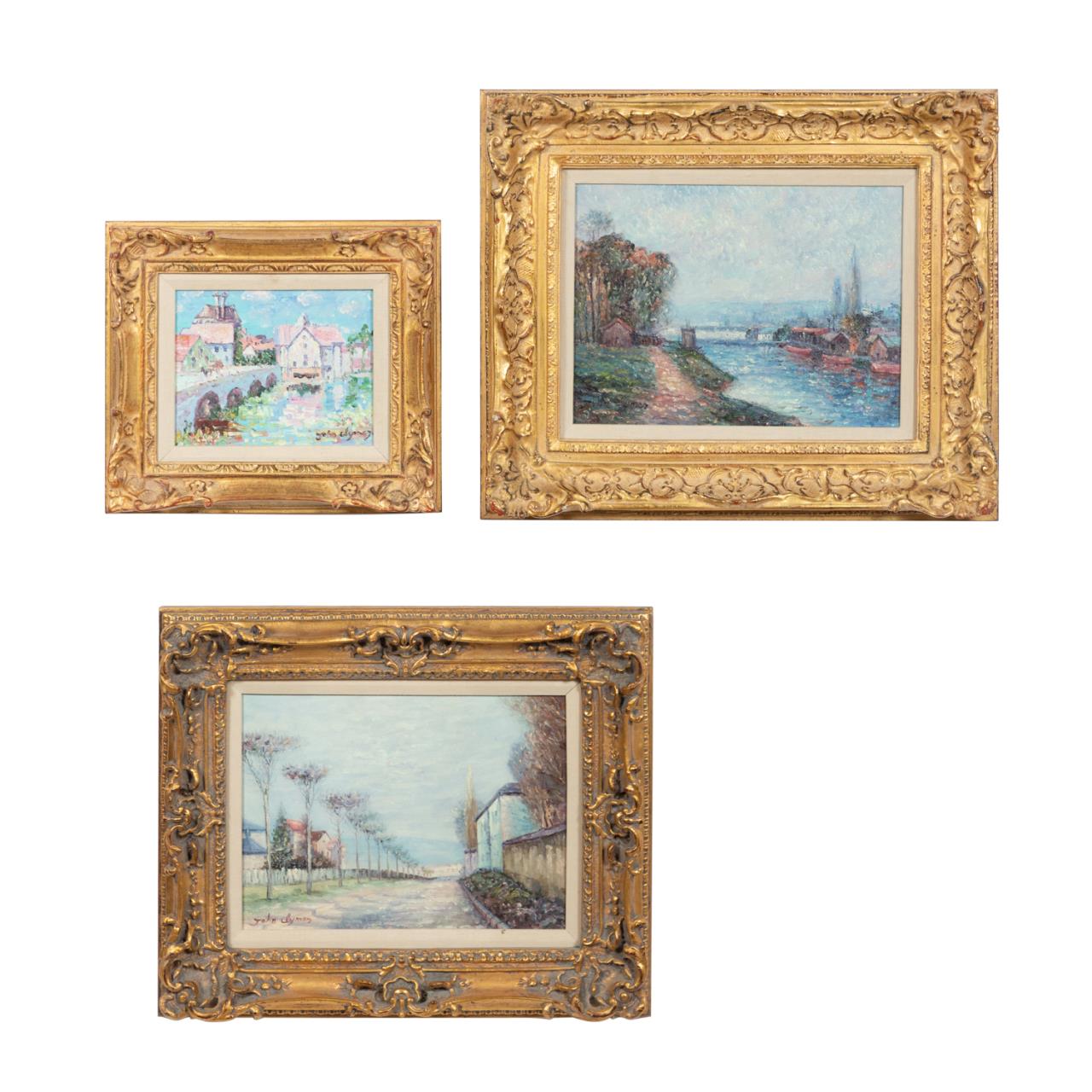 JOHN CLYMER, THREE FRAMED