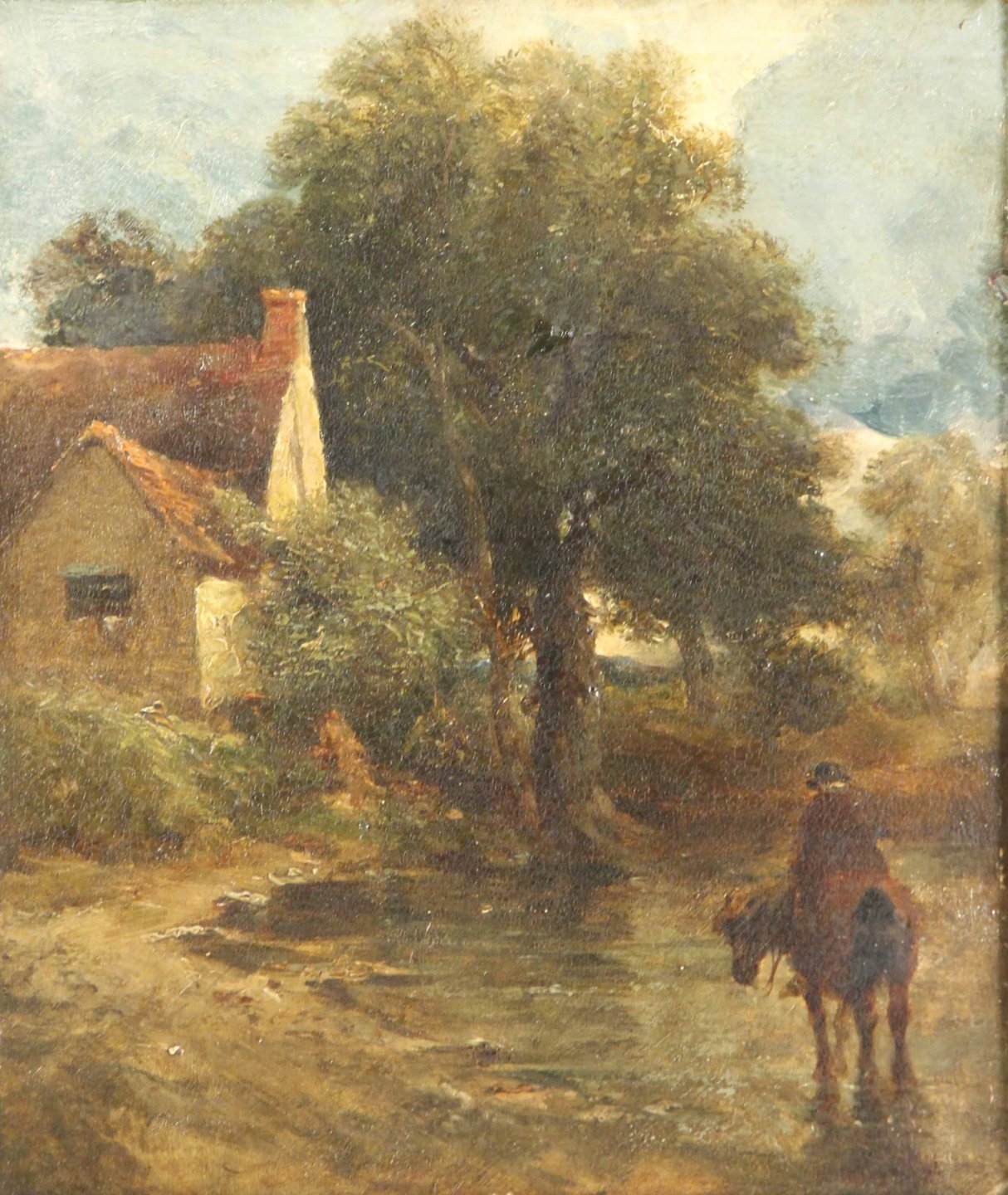 JOHN CONSTABLE (CIRCLE OF). Oil