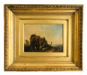 JOHN CONSTABLE COTTAGE W/FIGUR