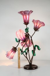JOHN COOK STUDIOS GLASS ''LOTU