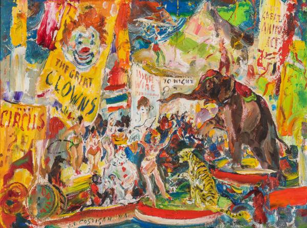 JOHN COSTIGAN (1888-1972) OIL ON