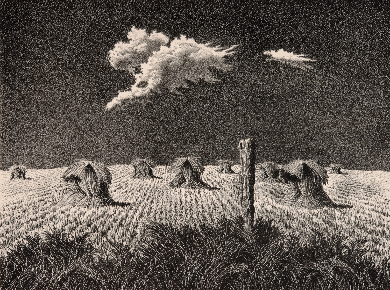 JOHN COX (1915-1990) PENCIL