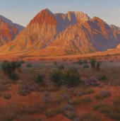 JOHN COX, (B. 1941), "RED ROCK