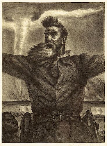 JOHN CURRY LITHOGRAPH, JOHN