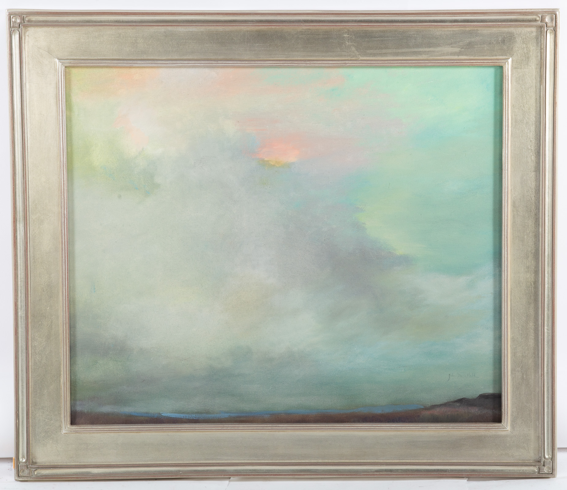 JOHN DAVIS HELD. "SERENE," OIL