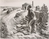 JOHN DE MARTELLY (1903-1979) P
