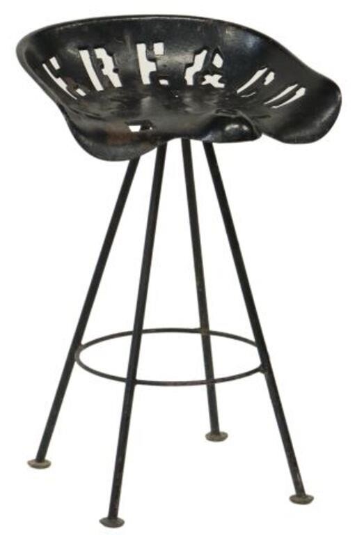 JOHN DEERE CAST IRON TRACTOR SEAT