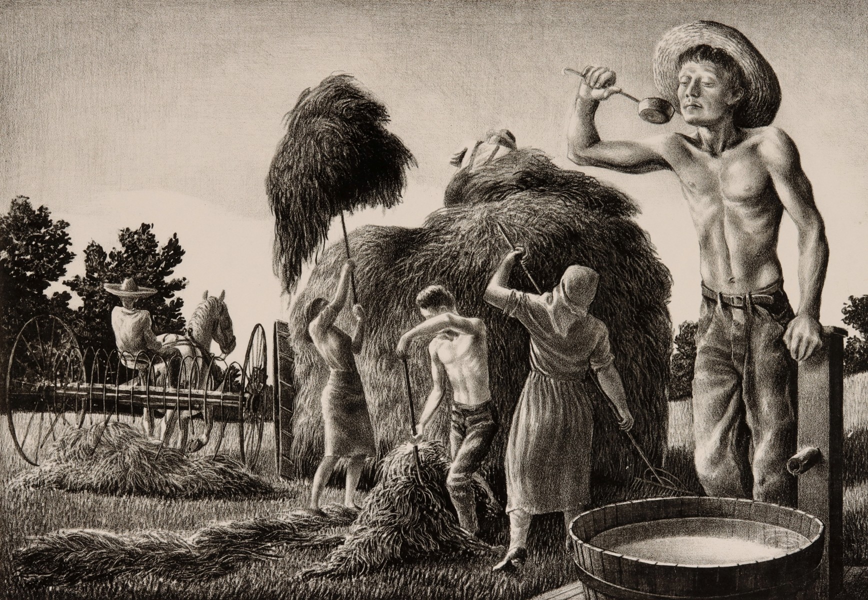 JOHN DEMARTELLY(1903-1979) PENCIL