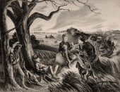 JOHN DEMARTELLY(1903-1979) PEN
