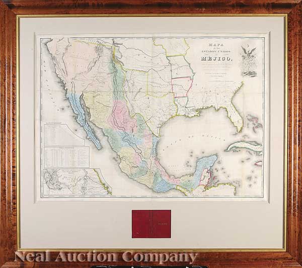 John Disturnell (1801-1877) "Mapa