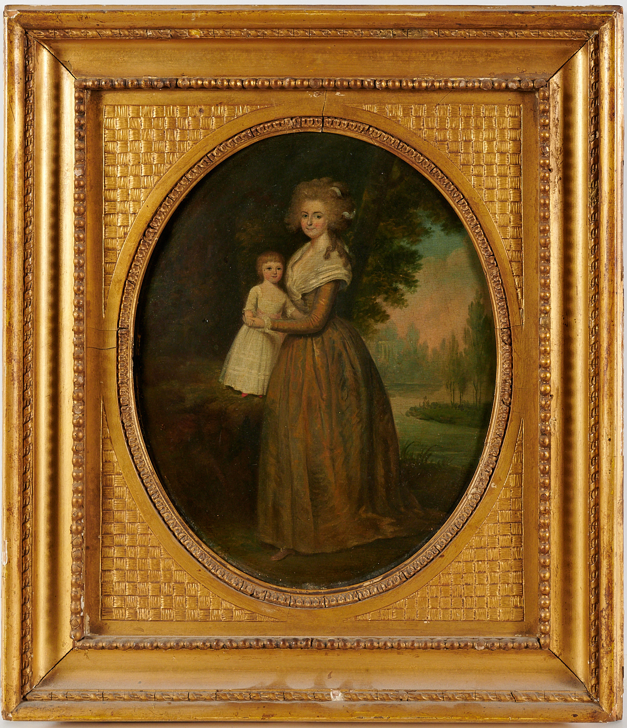 JOHN DOWNMAN (ATTRIB), OIL ON PANEL