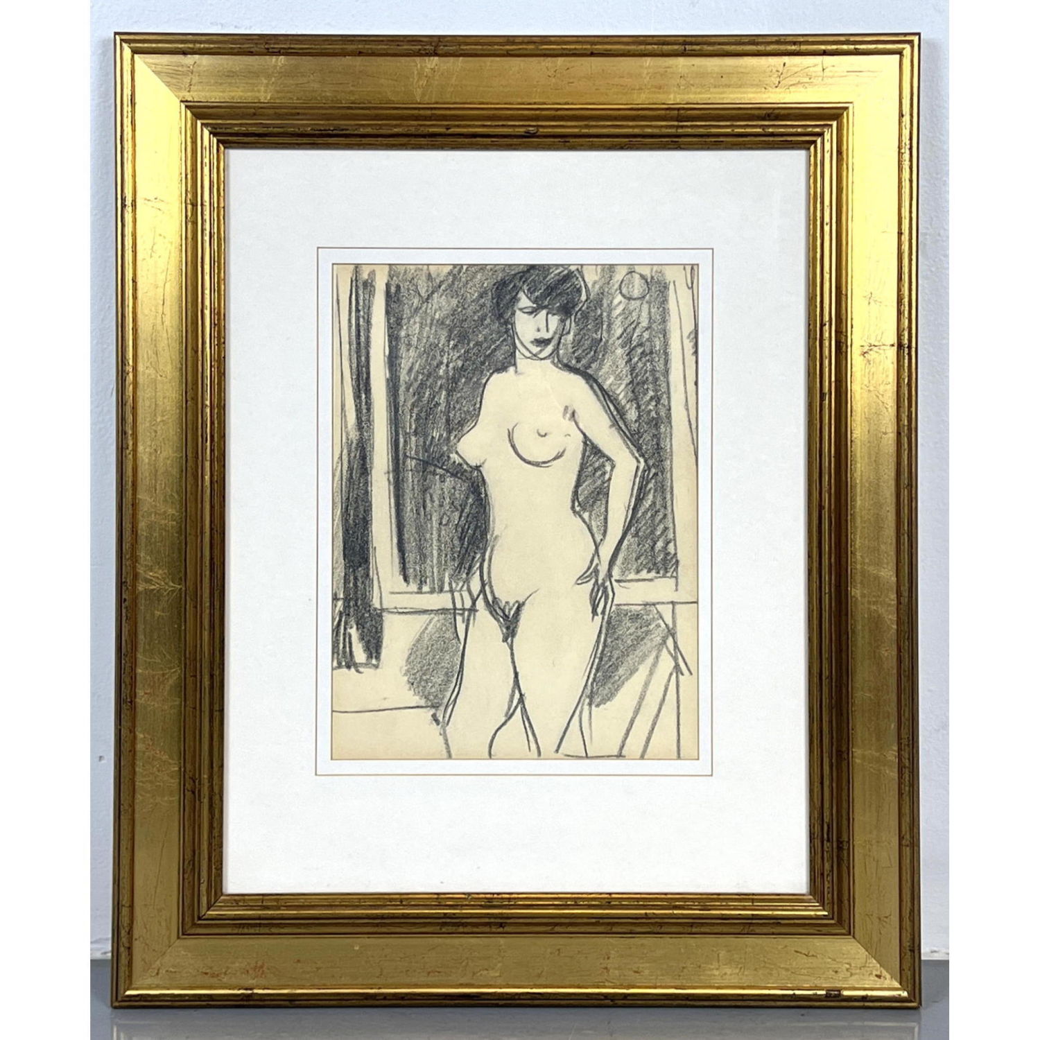 John Duncan Fergusson Drawing of