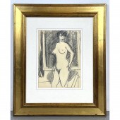 John Duncan Fergusson Drawing