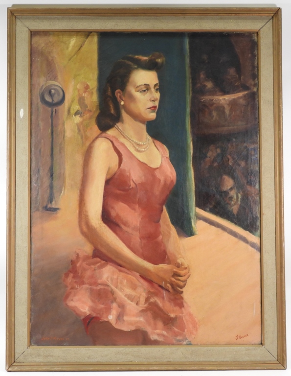 JOHN E. HUSZER BALLERINA PORTRAIT