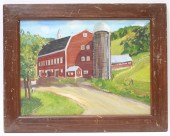 JOHN E. HUSZER BARN LANDSCAPE