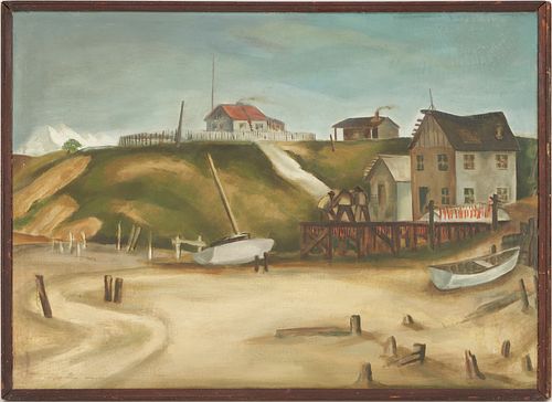 JOHN EDWIN WALLEY O/C FAP LANDSCAPE