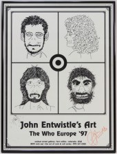JOHN ENTWHISTLE AUTOGRAPHED TH