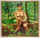 JOHN F. CHAMBERS NUDE FIGURE P