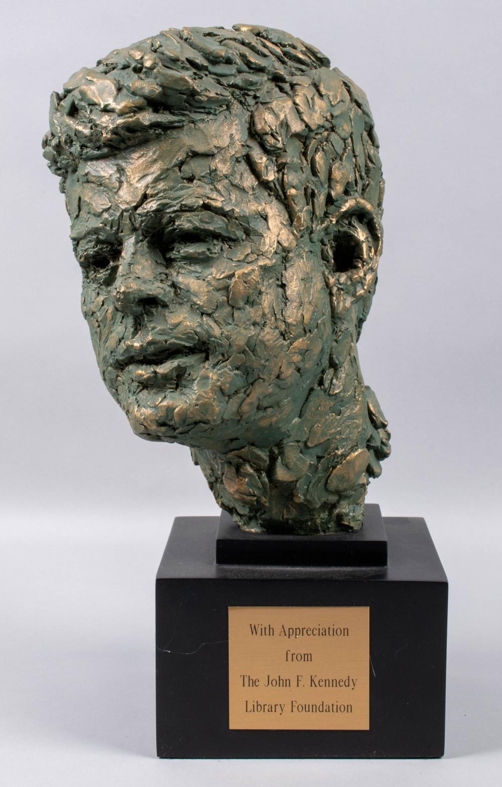 JOHN F. KENNEDY BUST AFTER ROBERT