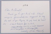 JOHN F. KENNEDY, JR. HANDWRITT