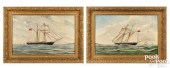 JOHN FANNEN, PAIR OF OIL ON CA