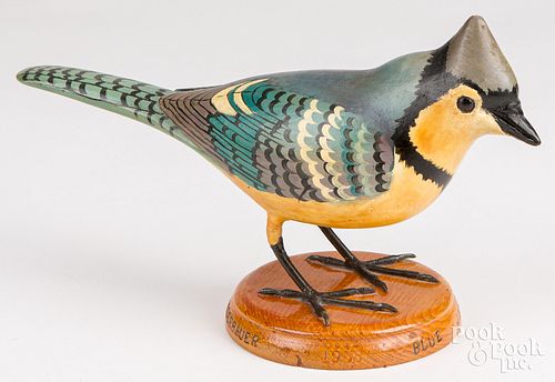 JOHN FLIEGERBAUER CARVED AND