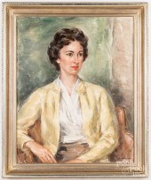JOHN FOLINSBEE OIL ON CANVAS P