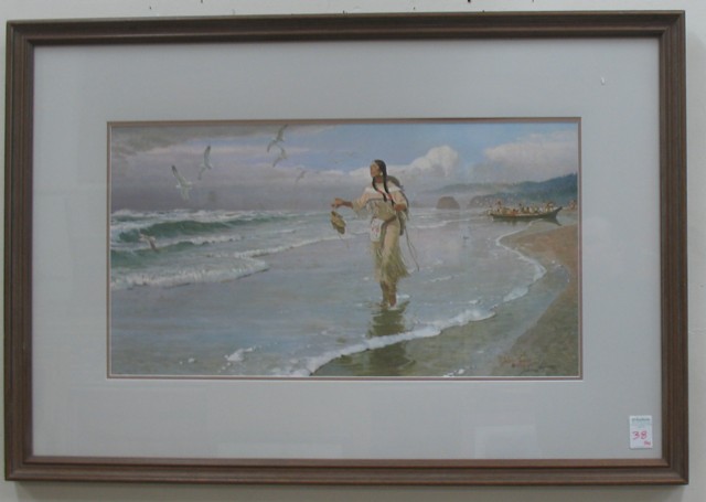 JOHN FORD CLYMER TWO COLOR PRINTS